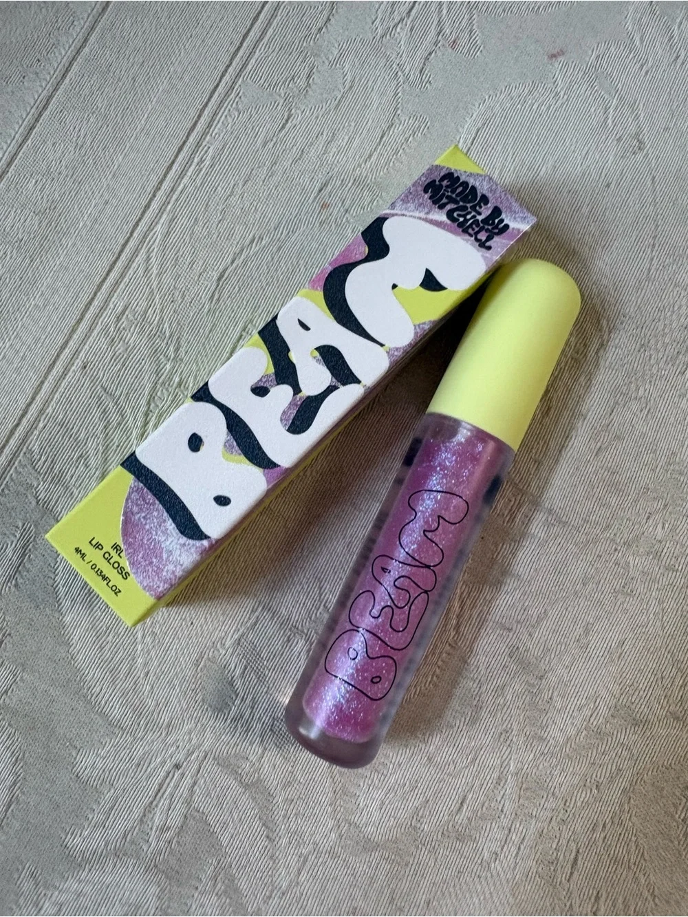 Made by Mitchell Beam Iridescent Lipgloss in IRL BNIB